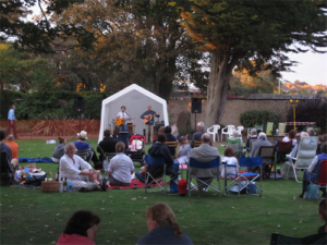 Photo of a band performance at The Crouch in Seaford.