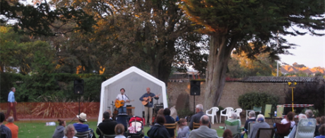 Band Performance at Crouch Gardens, Seaford.