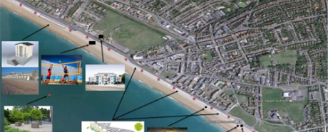 Seaford seafront plans diagram.