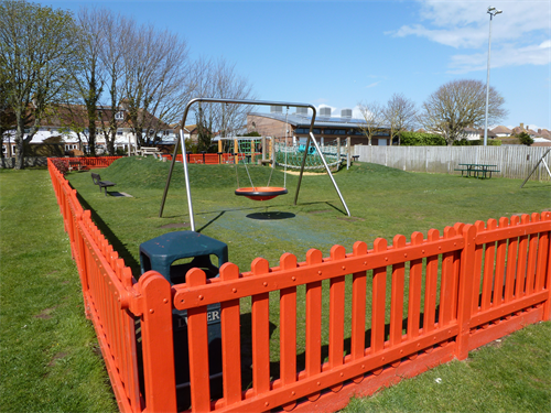 Photograph of the Crouch Gardens Play Area