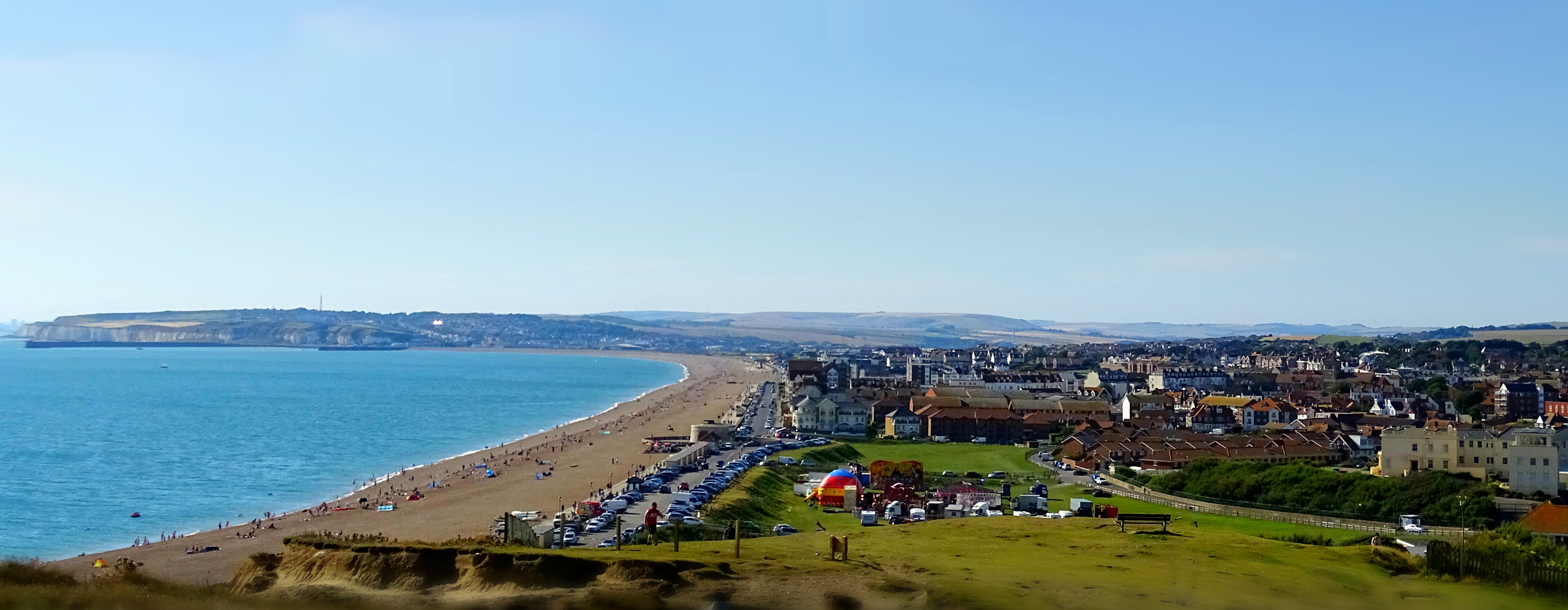 Seaford Bay and Martello Fields.