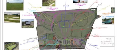 The Salts in Seaford plan which shows future projects.