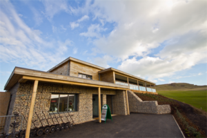 A photograph of The View Bar and Restaurant from outside