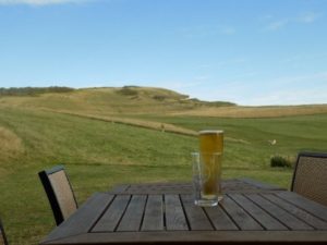 Beer with golf course