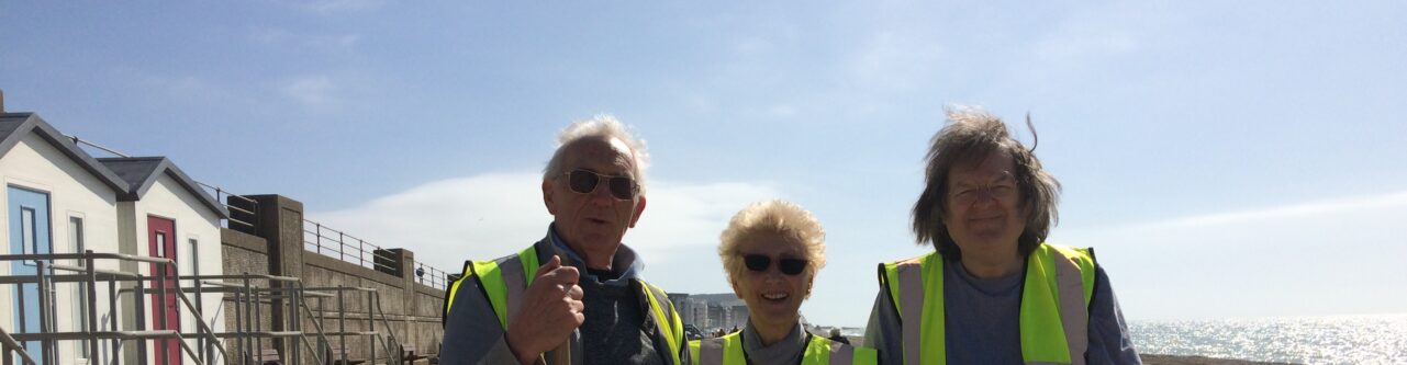 photo of volunteer group, Seaford Shingle Shifters
