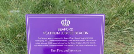 commemorative plaque for jubilee beacon