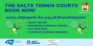 the salts tennis courts now open