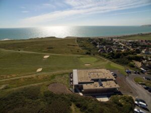 aerial view of the View restaurant in Seaford East Sussex