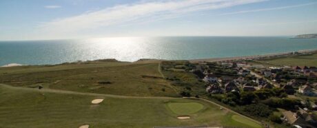 aerial view of the View restaurant in Seaford East Sussex