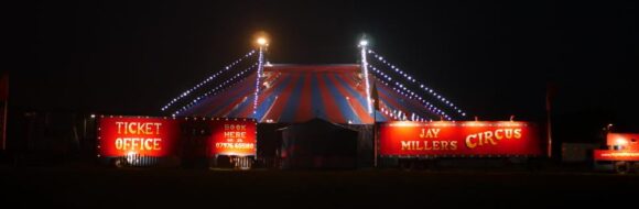 Jay Miller's Circus 1st - 4th June at Martello Fields