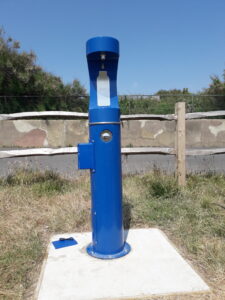 Water refill station at Martell Field, Seaford.