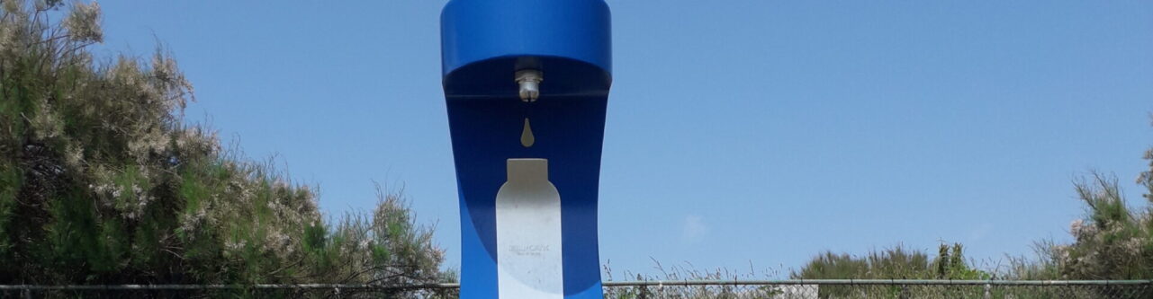 Water refill station at Martello Field, Seaford.