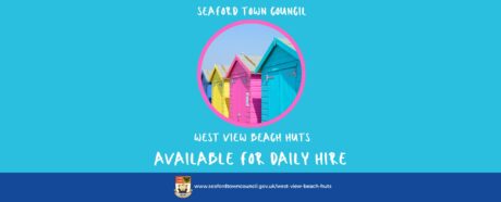 Colourful beach huts