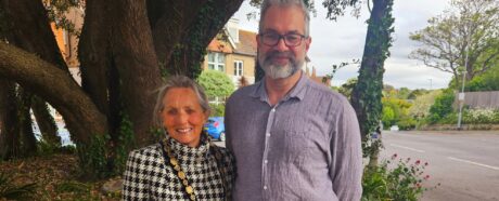 The Mayor and Deputy Mayor of Seaford.