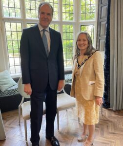 Lord Lieutenant of East Sussex and the Mayor of Seaford.