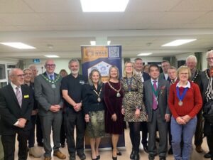 The Mayor along with our local dignitaries at the Polegate Mayor's Civic Reception.