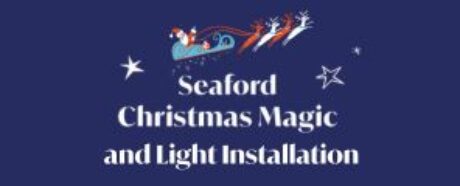 Seaford Christmas Magic and light installation.