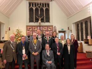 Civic Christmas Service of Cllr Dan Dunbar, Mayor of Polegate.