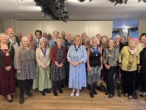 The Mayor of Seaford with other Sussex Mayors.