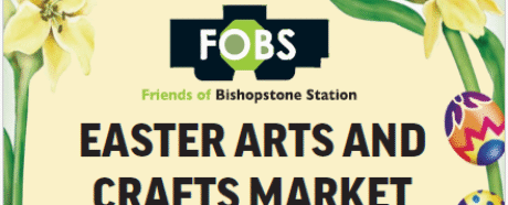 Friends of Bishopstone Station - Easter Arts and Crafts Market - Easter Artists and Makers Fayre - Saturday 4 April 10am till 2pm - Bishopstone Station Old Parcel Room and Atrium - Seasonal refreshments available