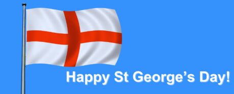 St Georges Day Flag