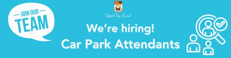 We're hiring! Car Park Attendants.