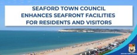 Seaford Bay and the sea.