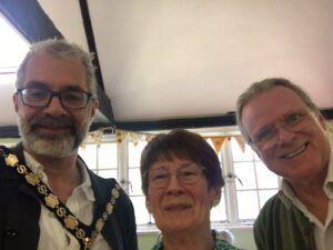 The Mayor and Deputy Mayor.